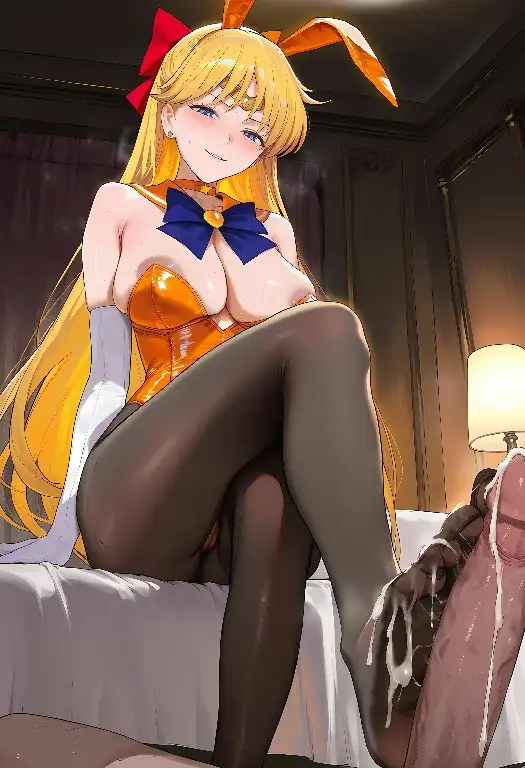 [3D彩漫无修正无字] cMonster ~ Minako Aino (Sailor Venus) Bunny Girl x OLD MAN 美少女战士 [188M]
